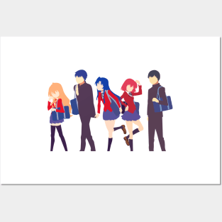 ToraDora Group Minimalist Posters and Art